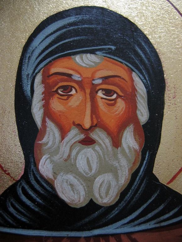 Pisana ikona Św. Szymon - St. Simon