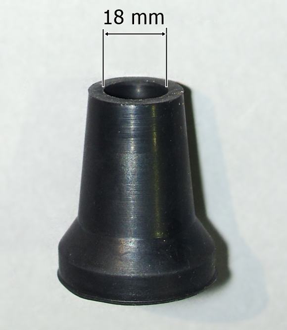 Nasadka gumowa 18 mm do lasek i kul