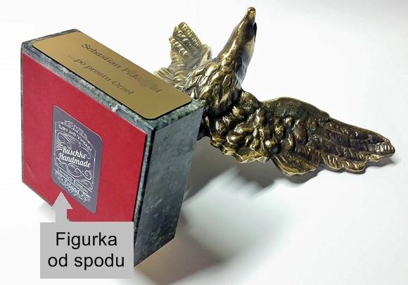 Figurka orła rękodzieło handmade