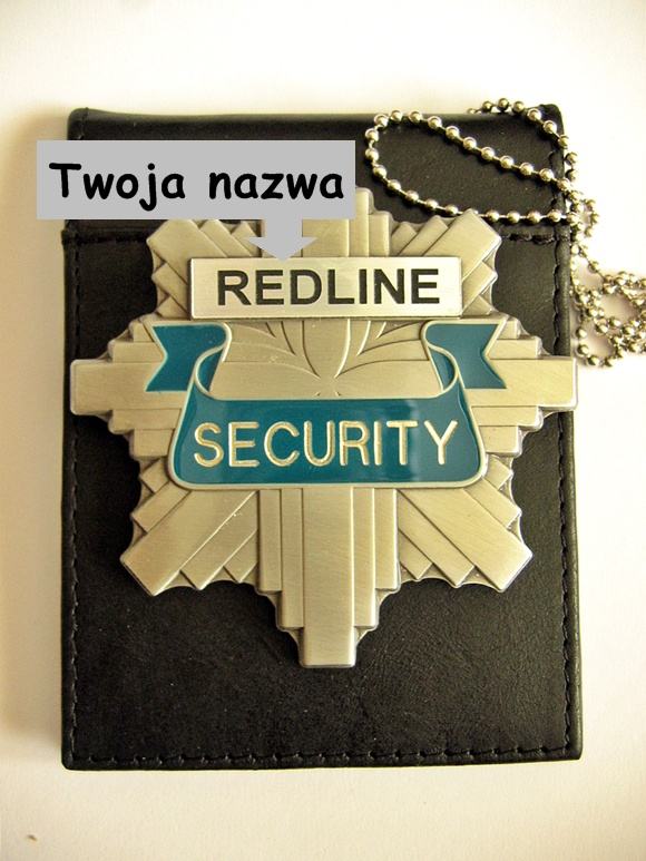 Odznaka agenta ochrony security