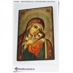 Ikona Bogurodzica z dzieciątkiem Virgin & Child 20x30 cm (154)
