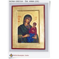 Ikona Bizantyjska Św.Anna
