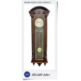 Jeden z większych i ładniejszych zegarów ściennych wiszących Adler (11022)