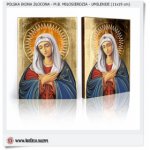 Matka Boska Miłosierdzia - Umilenije Polska ikona złocona 