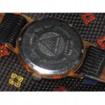 złoty zegarek ATLANTIC D-LINE 17 Jewels, data