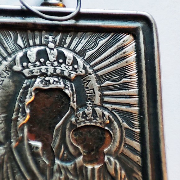 Ruska srebrna ikona dla kolekcjonera