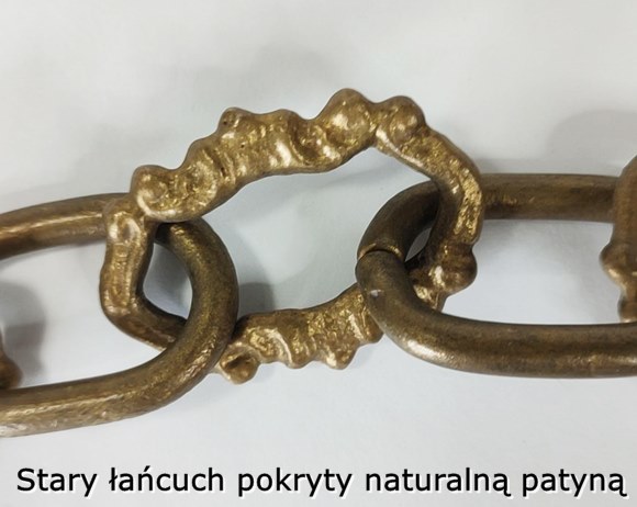 Oryginalny ozdobny Łańcuch Ozdobny łańcuch z mosiądzu
