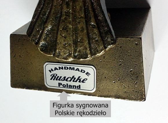 Figurka statuetka Orła ręcznie wykonana Ruschke