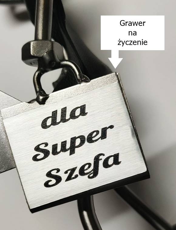 Figurka z metalu Super Szef na prezent