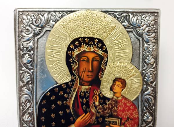 Matka Boża Częstochowska ikona na prezent