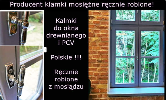 Producent klamki do okna drewnianego i plastikowego