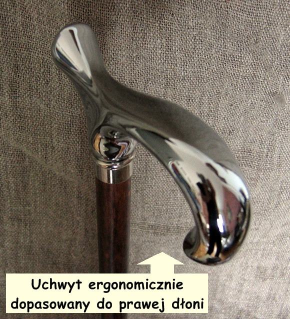 Ergonomiczny uchwyt laski