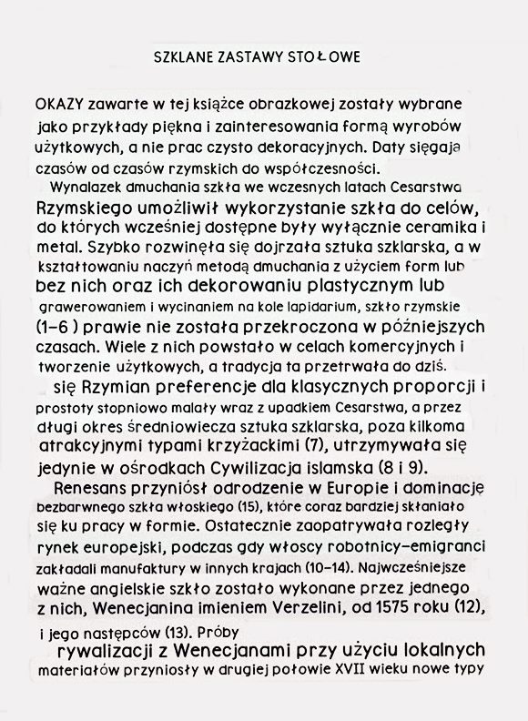katalog szkła i kryształów