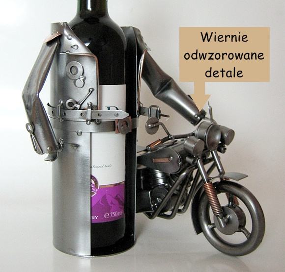 stojak na butelkę wina Harley