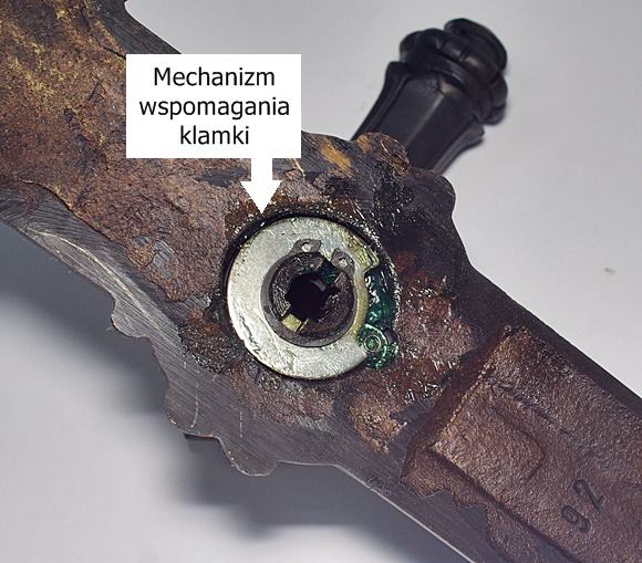 Klamki z mechanizmem wspomagania