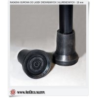 18 mm Nasadka, stopka, końcówka do lasek i kul ortopedycznych