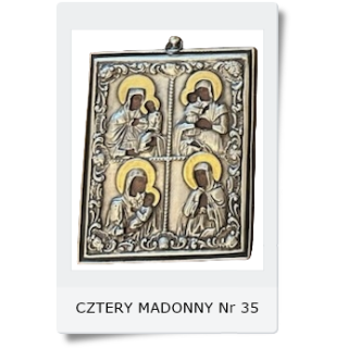 Cztery madonny ikona