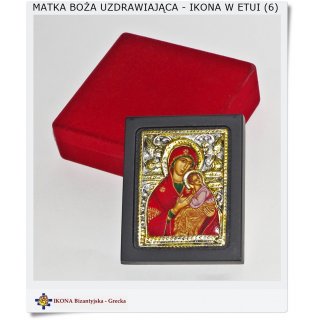 6 Ikona Grecka Matka Boża Uzdrawiająca + Etui gratis