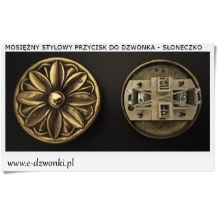 Dekoracyjny przycisk do dzwonka