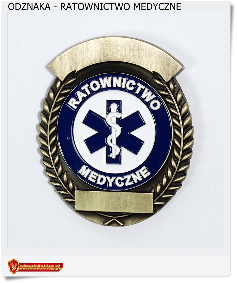  Duża Odznaka dla Ratownika Ratownictwo Medyczne