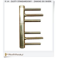 Zawiasa do starych okien drewnianych 