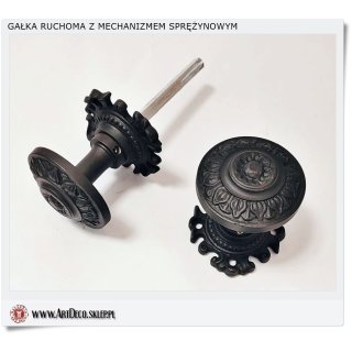 Gałka ruchoma z sprężyną