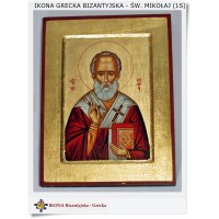 Mikołaj ikona bizantyjska grecka
