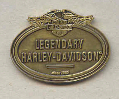  Harley Davidson złota odznaka