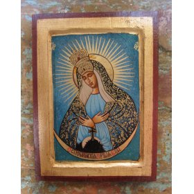 Ikona Grecka bizantyjska Matka Boska Ostrobramska (1S)