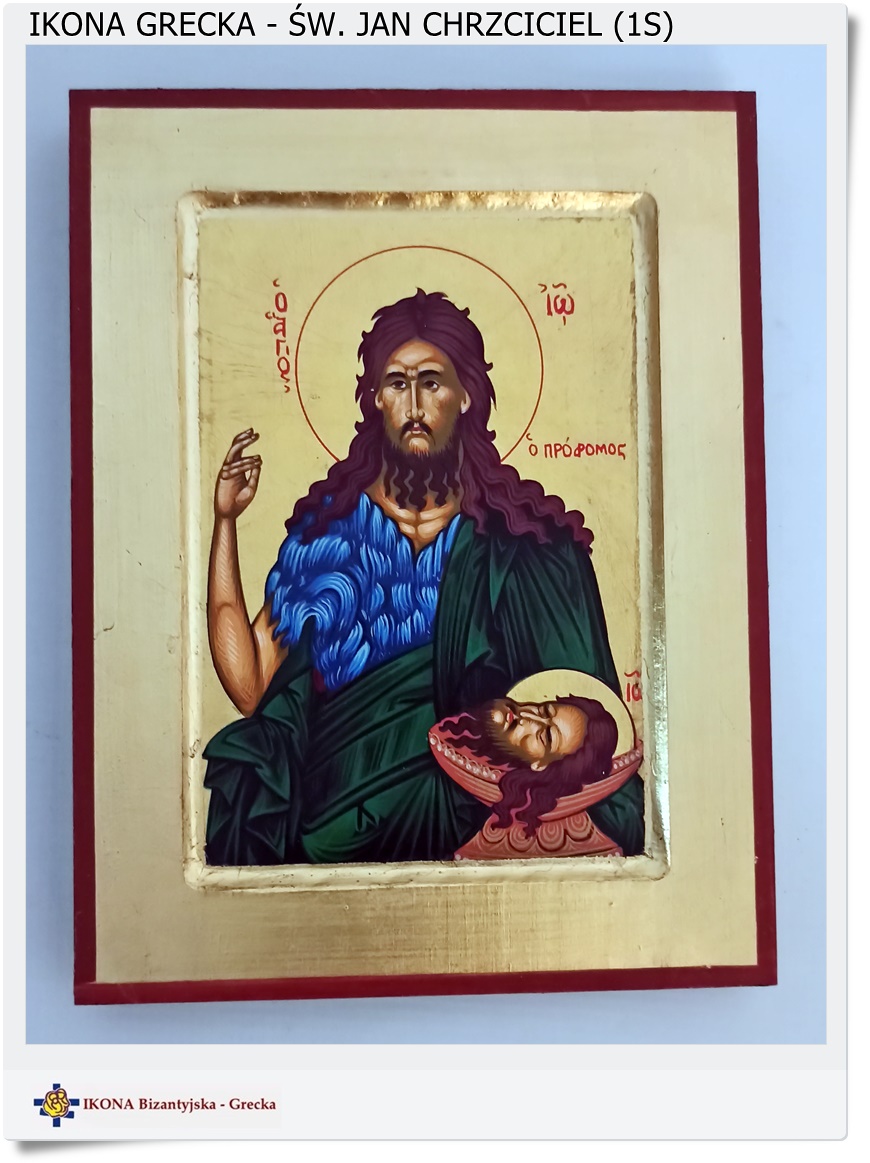  Jan Chrzcicel ikona Święta
