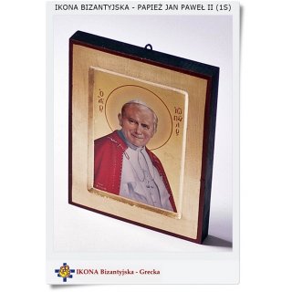 Ikona Bizantyjska - Papież Jan Paweł II (1S)