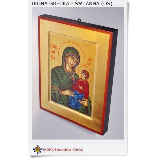 Ikona grecka Św. Anna
