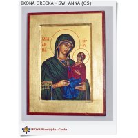 Ikona Bizantyjska Św.Anna