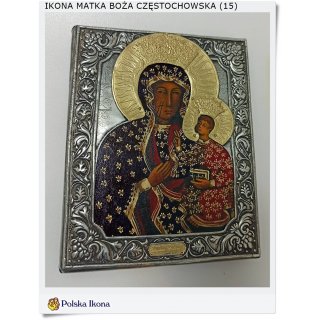 Ikona malowana Matka Boża Częstochowska