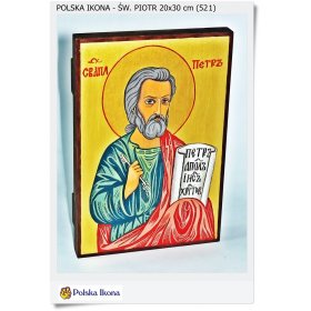 Ikona Polska Św. Piotr 20x30 cm Na prezent Sklep (521)