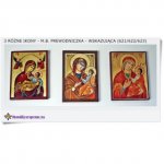 Ikona Przewodniczka wskazująca 16x20 cm (621)