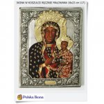 Ikona ręcznie malowana Matka Boska Częstochowska w koszulce (17)