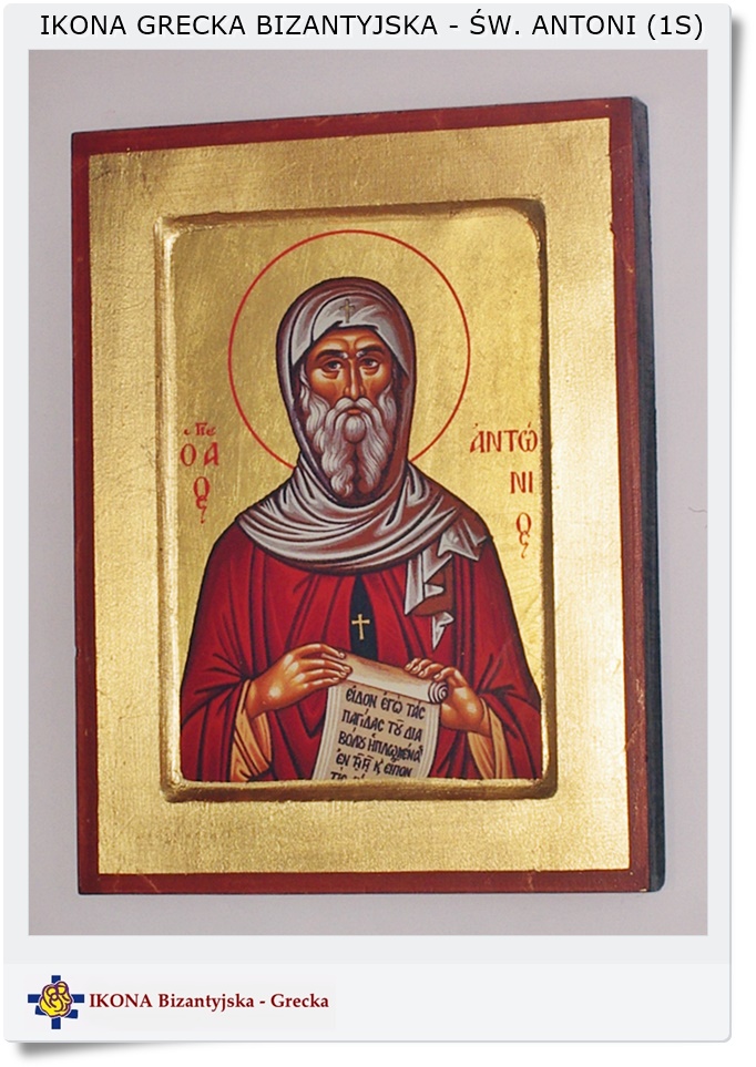  Ikona Patron Św. Antoni (1S)