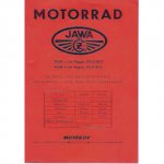 Instrukcja obsługi MOTOCYKLA JAWA 250/350