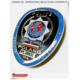 IPA International Sekcja Polska Odznaka z numerem ID