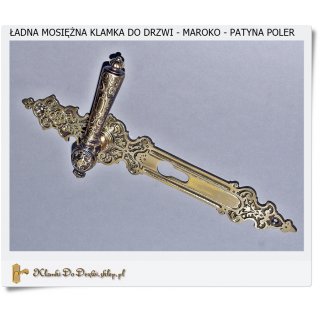 Ozdobne klamki do drzwi wejściowych
