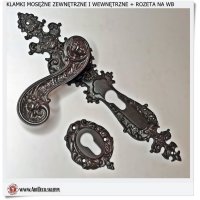 Klamki zewnętrzne i wewnętrzne 