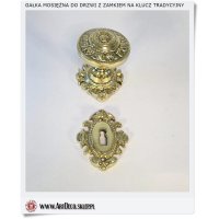 Gałki do drzwi z zamkiem na klucz