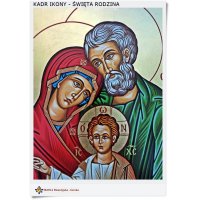 Duża Ikona Święta Rodzina z katedry Notre-Dame (3S)