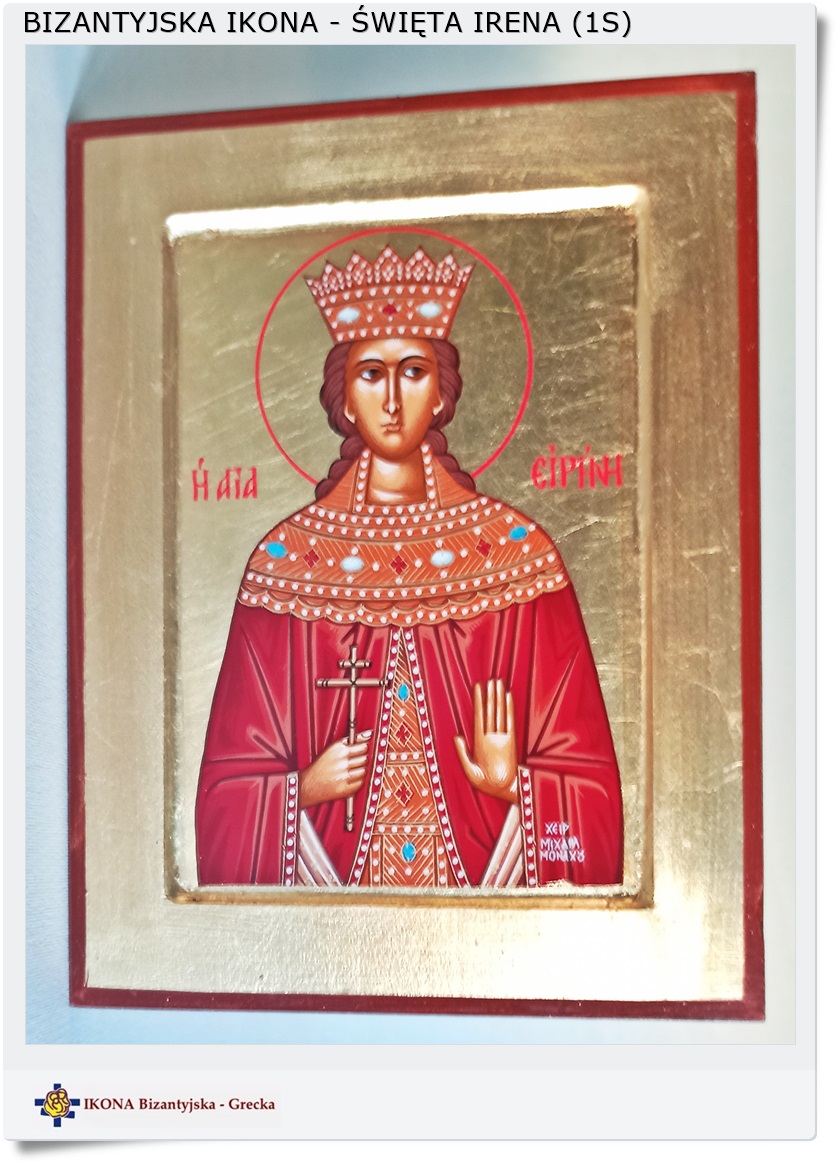  Ikona męczennicy Św. Irena  (1S)