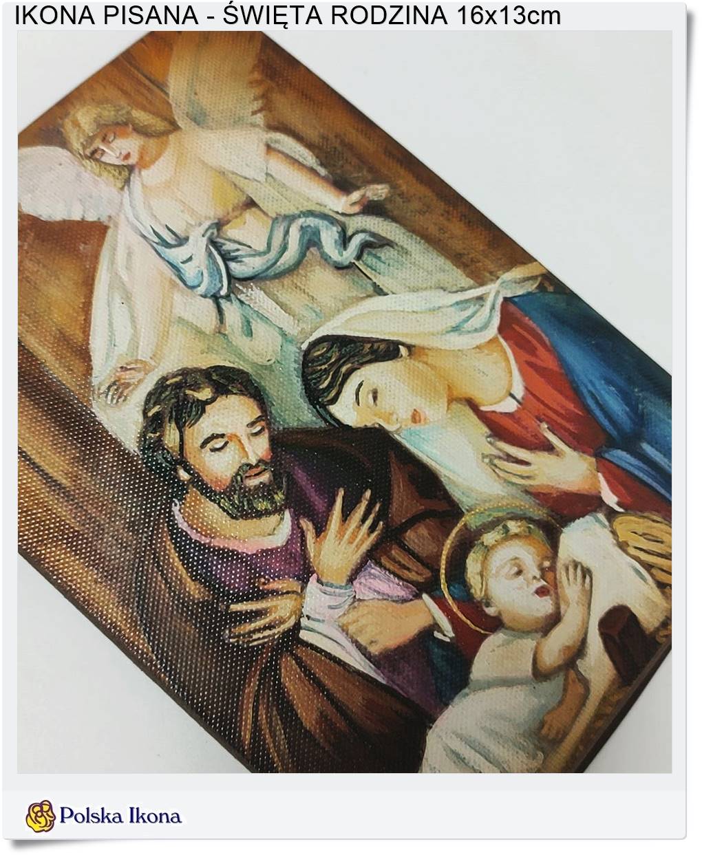  Święta Rodzina ikona na prezent religijny