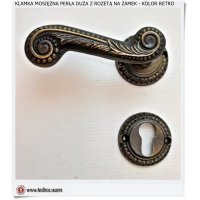 Klamki mosiężne do drzwi zewnętrznych
