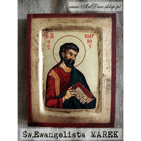 Ewangelista MAREK ikona bizantyjska  (OS)