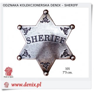 Odznaka sheriff denix