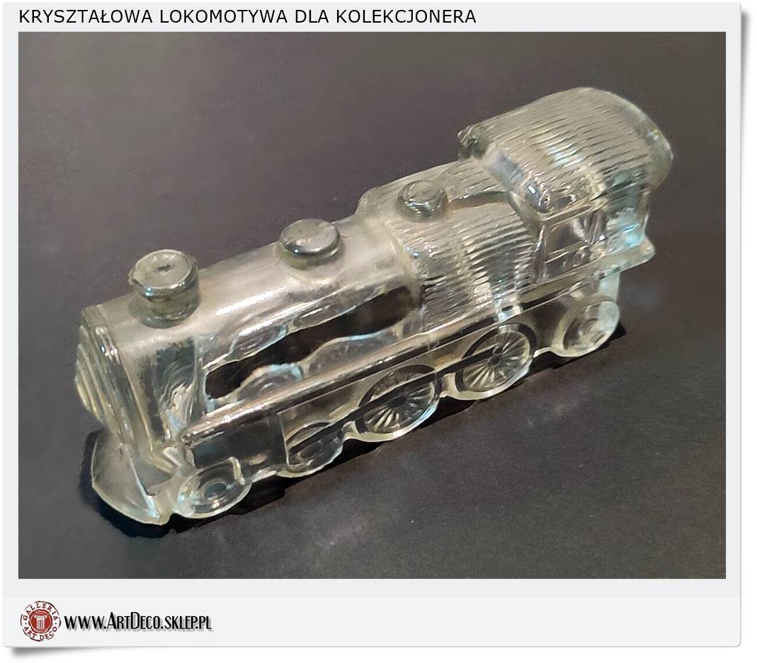  Kolekcjonerski model lokomotywy z kryształu